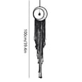 thumbnail image 2 of Moon And Star Pattern Hanging Craft Gift For Bedroom Dorm Room Wall Hanging Decoration, Tassel Dreamcatcher Ornaments Woven Boho Wedding Decor, Beige And Black To Chose, 2 of 4