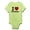 Kiwi, variant on CafePress - I Love Brooklyn Infant Bodysuit - Baby Light Bodysuit, Size Newborn - 24 Months