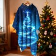 thumbnail image 5 of Wensltd Women's Christmas Long Sleeve Cape Holiday Party Hooded Shawl Costume Fashion Clothing, 5 of 9