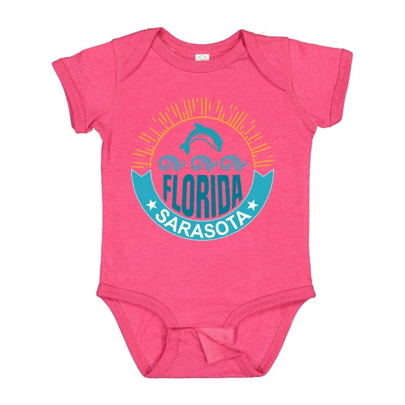 Inktastic Sarasota Florida Vacation Travel Boys or Girls Baby Bodysuit