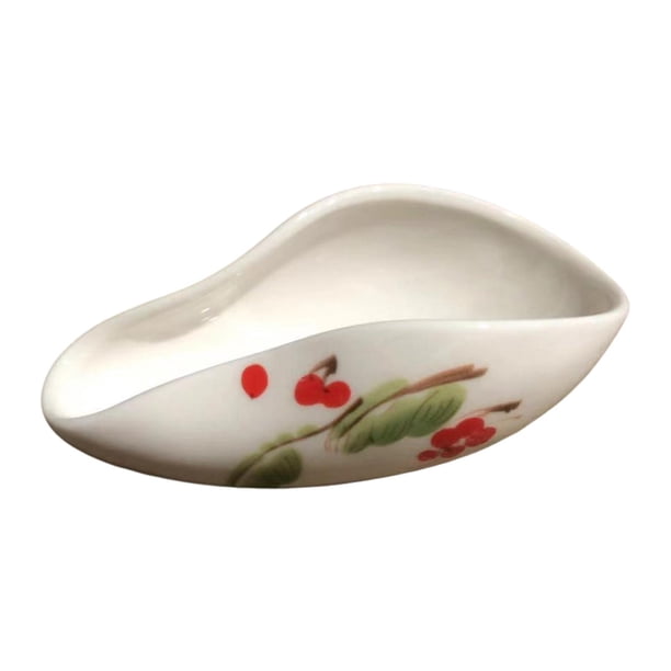 Taza medidora de cerámica, recipiente para pesar granos de café, porcelana para especias, salero portátil cereza