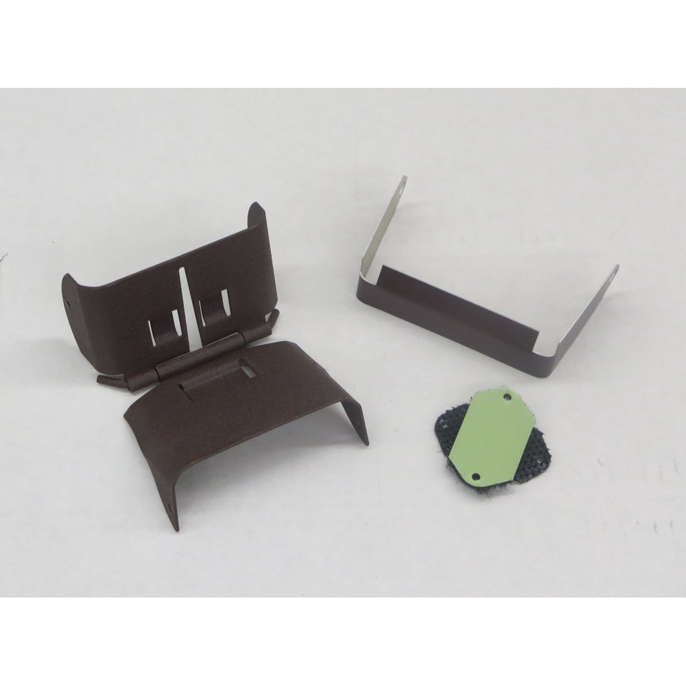 Downspout Extension FlipUp Hinge for 3x4 B Style (3X4 B, ROYAL BROWN