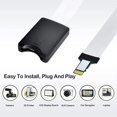 thumbnail image 3 of ZOUSSIQI Mini SD to Mini SD Card Extension Cable Adapter Flexible Extender with Case, TF to TF Extender Cable for 3D Printer/Car/GPS/Camera/DVD/DVR/LED Display Board (48 CM) CA919-51289, 3 of 9