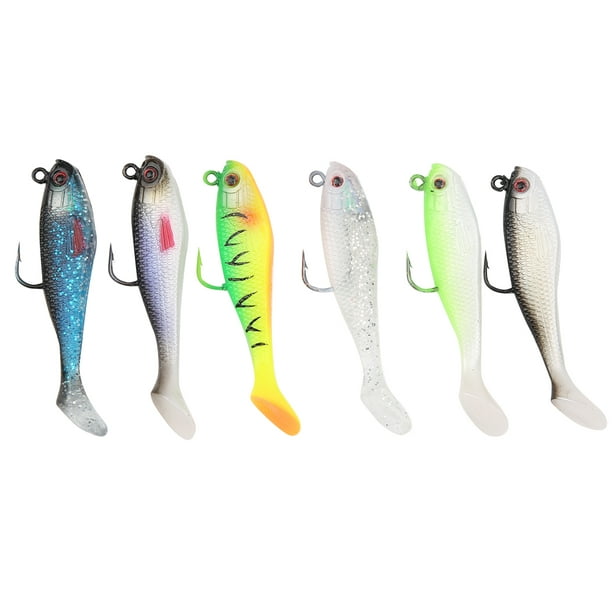 Ice Fishing Portable Artificial Simulation Soft Silicone Lure Bait Fishing  Accessory 