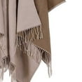 thumbnail image 4 of Elegant Shawl Wraps for Women Open Front Tassels Cardigan Soft Travel Blanket Shawls Poncho Capes for Fall Winter, 4 of 5