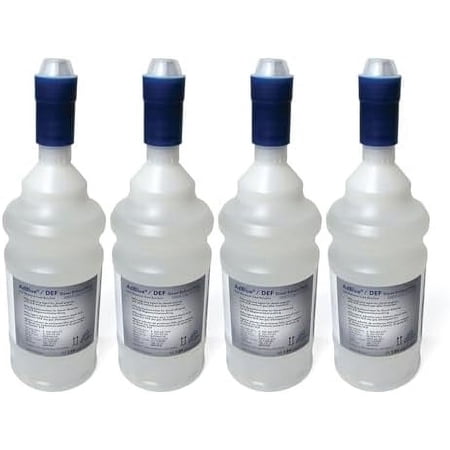 AdBlue Diesel Exhaust Fluid DEF SCR LR072258, Original Equipment, 2 Gallons (4 Half-Gallon Bottles), Compatible with Land Rover Discovery 5, Range Rover Sport, Velar, And Evoque, Diesel Vehicles Only