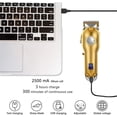 thumbnail image 3 of RKXQT Professional Clipper All-Metal Rechargeable Hair Trimmer for Barber Men Electric Beard Shaver Hair Cutting Machine Hair Care and Styling, 3 of 5