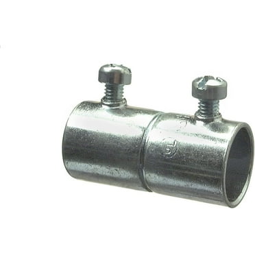 Halex 62815B Set Screw Couplings Electrical Metallic Tubing EMT Fitting Steel 25 Piece, 1-1/2"