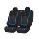 thumbnail image 1 of Funda De Asiento Universal Para Todas Las Estaciones 9 Piezas Estilo con Banda Lab.G Negro, Azul, 1 of 4