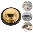 thumbnail image 6 of Viveous Silicone Universal Drain for Kitchen, Bathroom, Laundry Sink Plug - Tub Plug Accessory in Golden, 6 of 10