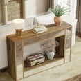 thumbnail image 5 of Tribesigns 47-Inch Console Table, Farmhouse Entryway Console Table with Storage, Industrial Silver Accent Table for Living Room, Entrance, 5 of 9