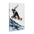 thumbnail image 3 of Stupell Industries Traditional Winter Snowboard Jumps Canvas Art, 30 x 45, by Max Blakesberg Studios, 3 of 8