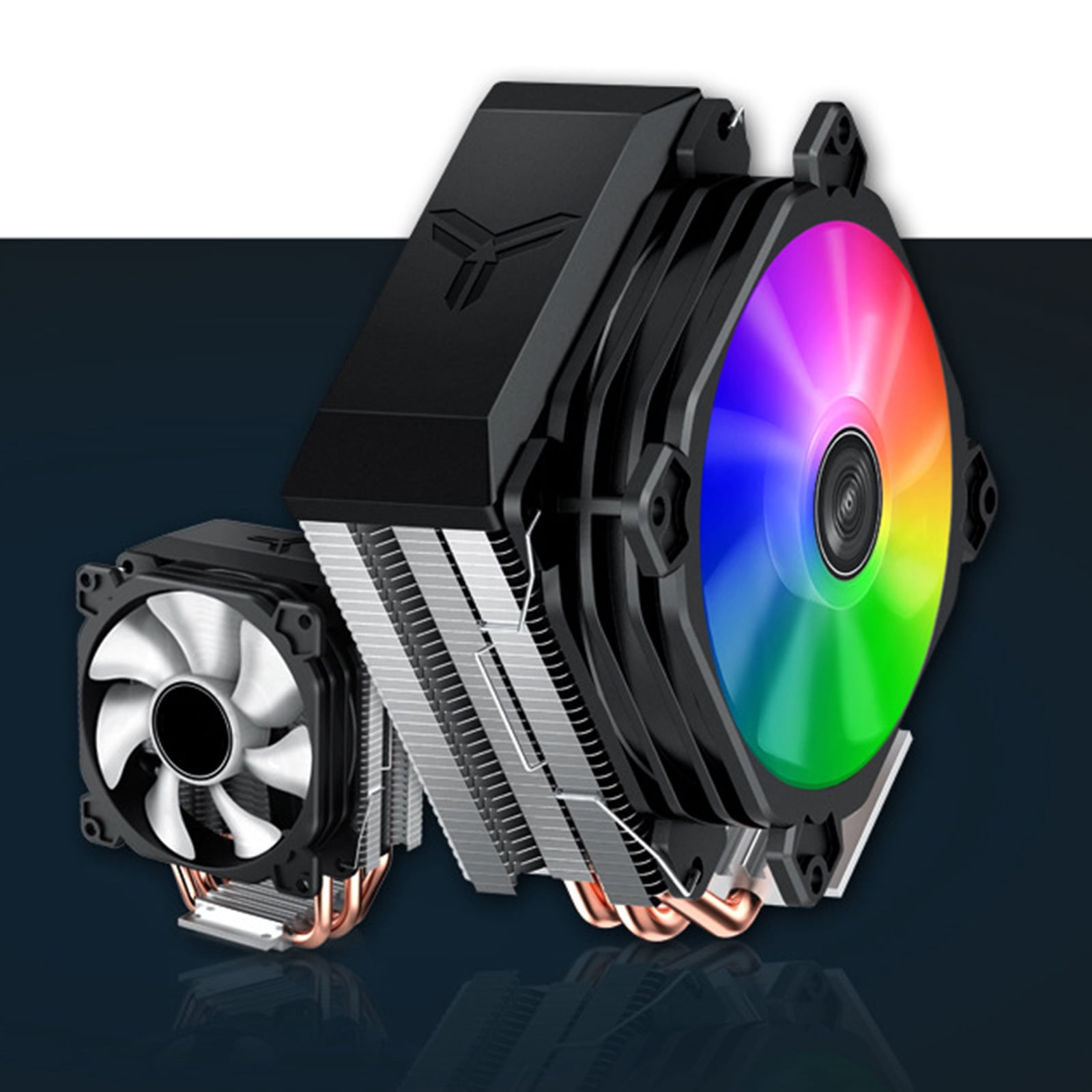 CR1300 3 Heat-pipes Tower 9cm 4 Pin PC Computer Cooling CPU Cooler Fan RGB 12V PWM Radiator Heatsink for AMD/LGA 1151