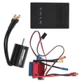 thumbnail image 1 of 25A Brushless ESC Set, High  RC 7200KV Brushless Motor Set High Strength Durable  For 1/16 1/18 RC Car, 1 of 8