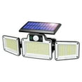 thumbnail image 3 of Utoimkio Solar Motion Sensor Lights with Remote Control,IP65 Waterproof LED Solar Outdoor Wall Lights,3 Heads Solar Flood Security Light with 3 Modes for Porch Garage Garden Yard Patio, 3 of 9
