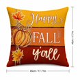 thumbnail image 2 of Throw Pillow Covers 18x18 Inch, Rustic Linen Printed Decorative Square Pillowcases, Farmhouse Holiday Cushion Covers for Couch Sofa Living Room Bedroom Outdoor Home Decor, 2 of 8