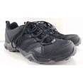 thumbnail image 1 of Ad-id-as mens lace up athletic sneakers shoe sizes 8 and 9 M Black fabric upp NEW, 1 of 6