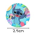 thumbnail image 2 of 500PCS Stitch Stickers 10 Styles Sticker Rolls Cartoon Stickers Party Vinyl Stickers(500 Per Roll), 2 of 3