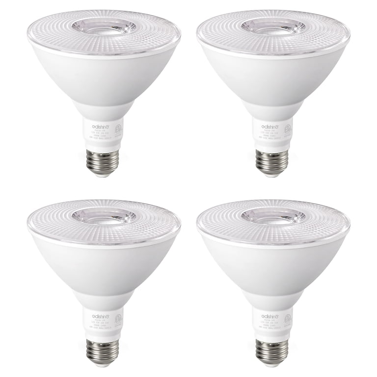 EDISHINE LED PAR38 Flood Light Bulbs, 18W Dimmable (4-Pack) photo 1
