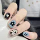 thumbnail image 4 of Heallor-uñas postizas con pegamento extraíble, esmalte de uñas hecho a mano, Vitality Girl, prensa corta, 24 piezas, 4 of 5