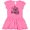 Raspberry with Polka Dots, variant on Inktastic For This Child We Have Prayed Red Arrow and Heart Girls Baby Dress