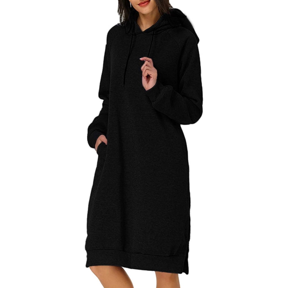 Sweatshirt Dress for Women Hoodie 