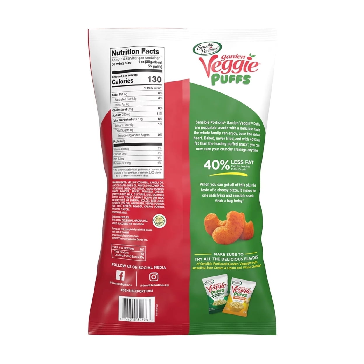 Sensible Portions Garden Veggie Pizza Puffs (13.5 Ounce)