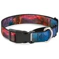 thumbnail image 1 of Buckle-Down "Supernova Space Collage" Martingale Dog Collar, 1 of 1