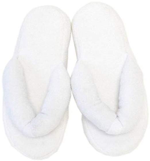 Aquasentials Terry Cloth Indoor Spa Slippers (Women Sz 46 Small