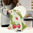 thumbnail image 5 of Coolnut Kitchen Dish Towels, Strawberry Kitchen Towels Set of 4 Super Soft Absorbent Dish Towels Set Microfiber Polyester Kitchen Dish Cloths Decorative Tea Towels, 28x18 Inch, 5 of 7