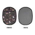 thumbnail image 2 of Naloa French Bulldogs Silicone Pot Holders, Oven Mitts Heat Resistant Hot Pads, Non Slip Pot Holder for Kitchen Baking and Cooking 9.4 x 7.5 Inches, 2 of 7