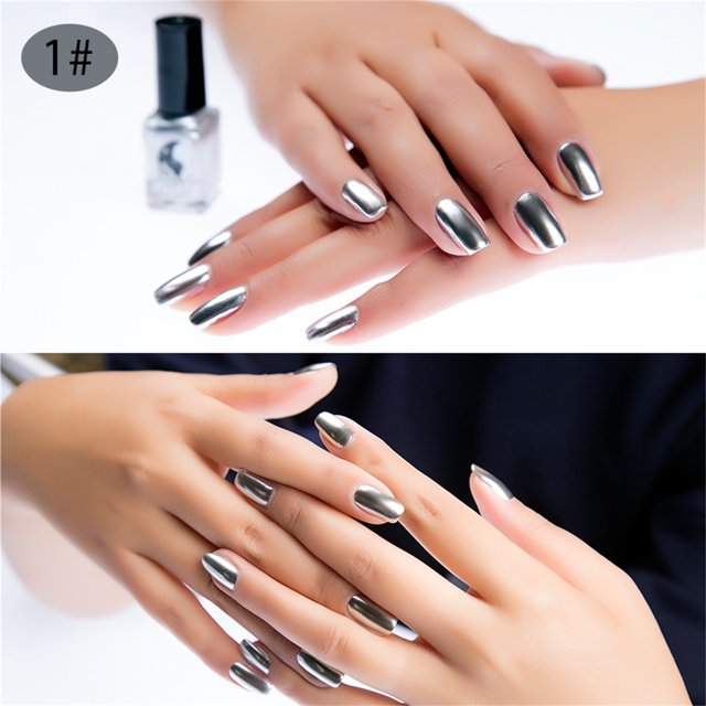 Heliisoer Vernis à Ongles Miroir en Acier Inoxydable TFT 17 Couleurs 6ML