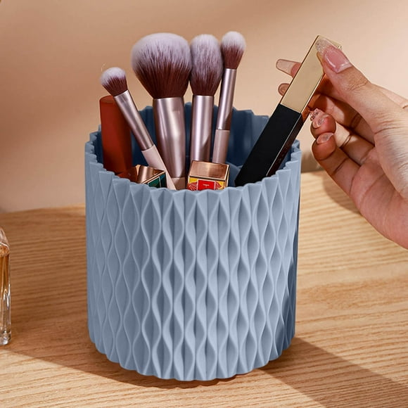 zanvin home essentials 360° Rotary Large Capacity Cosmetic Brush Bucket Portable Brush Storage Box gifts clearance sale