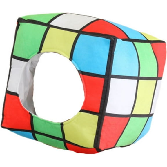 Petitebelle Dice Costume Hat (Rainbow, One Size)