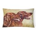 thumbnail image 1 of Carolines Treasures CDCO0225PW1216 Irish Setters Fabric Decorative Pillow, 1 of 3