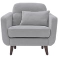 thumbnail image 3 of Serta at Home Sierra Accent Chair in Smoke Gray, 3 of 7