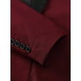 thumbnail image 4 of Beauty-Emily Men's Slim Fit Shawl Collar Tuxedo 4-Piece Suit Set, Includes Suit Jacket, Vest, Dress Pants & Necktie, Formal Outfit for Wedding, Prom, Business Banquet & Special Occasions, 4 of 5