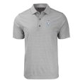 thumbnail image 2 of Men's Cutter & Buck  Heather Gray Houston Oilers Throwback Forge Eco Heather Stripe Stretch Recycled Polo, 2 of 3
