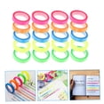 thumbnail image 4 of BESTYASH 20 Rolls of Highlighters Strip Removable Assorted Color PET for Beginners Book Annotation, 4 of 8