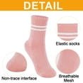thumbnail image 3 of Calcetines de agarre para yoga, 3 pares de calcetines antideslizantes de algodón, calcetines con agarre para mujer, calcetines transpirables para entrenamiento en casa, gimnasio, pilates, barra (3, 3 of 7