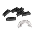thumbnail image 3 of 12Pcs Canoe Kayak Cord Lock Rudder Control Nylon Self-Lock Rope Cord Tensioner Runner Anchor Jam Cleat Boat Accessories, 3 of 5