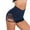 A, variant on Women's High Waisted Baggy Shorts Tight Yoga Side Large Hollow Sexy Fitness Casual Summer Jean Shorts S-XL