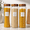 70 oz-Round, variant on 70 oz-Round 3 Pack Borosilicate Glass Food Storage Jars with Screw Wood Lids and Labels