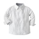 thumbnail image 1 of Gibobby Blusas De Niños Niños pequeños, camisa de manga larga para invierno y otoño, Tops, abrigo, prendas de vestir para bebés, ropa a cuadros(Blanco, 2-3 Años), 1 of 5