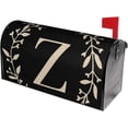 thumbnail image 4 of Classic Monogram Letter Z Mailbox Cover Magnetic Standard Size Waterproof Letter Post Box Cover Wrap Oversize Decoration Welcome Home Garden Outdoor 21" Lx 18" W, 4 of 6