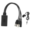 thumbnail image 1 of Media Music Adapter, Sturdy Car Audio Adapter Stable BT 5.0 Practical Wear Resistant Clear  For Car For Professional Use For General Purpose For Auto, 1 of 8