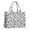 Gray Highland Cow, variant on Large Capacity Tote Bag,Gray Highland Cow Lemon Pattern Handbag Fashion Luxury Tote Bag,15.7"x13"x 5.1" Inches,Laptop Compatible