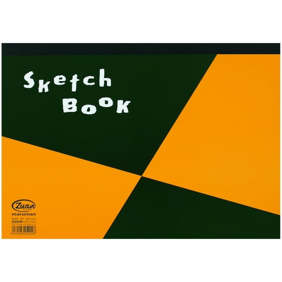 Maruman ZUAN Sketchpad 11.69 x 8.27 Inches (A4), Unruled, 50 pages (S252)