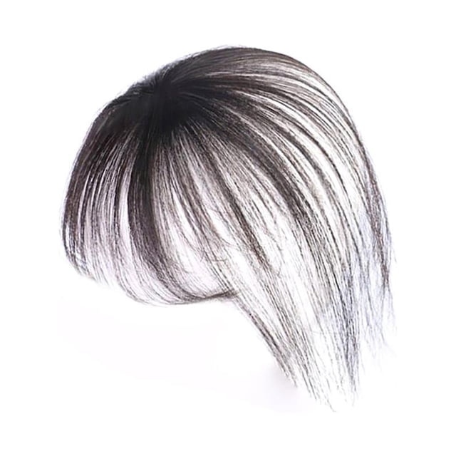 Flequillo de aire Seitruly postizos finos y sin costuras resistentes al calor para mujer No7