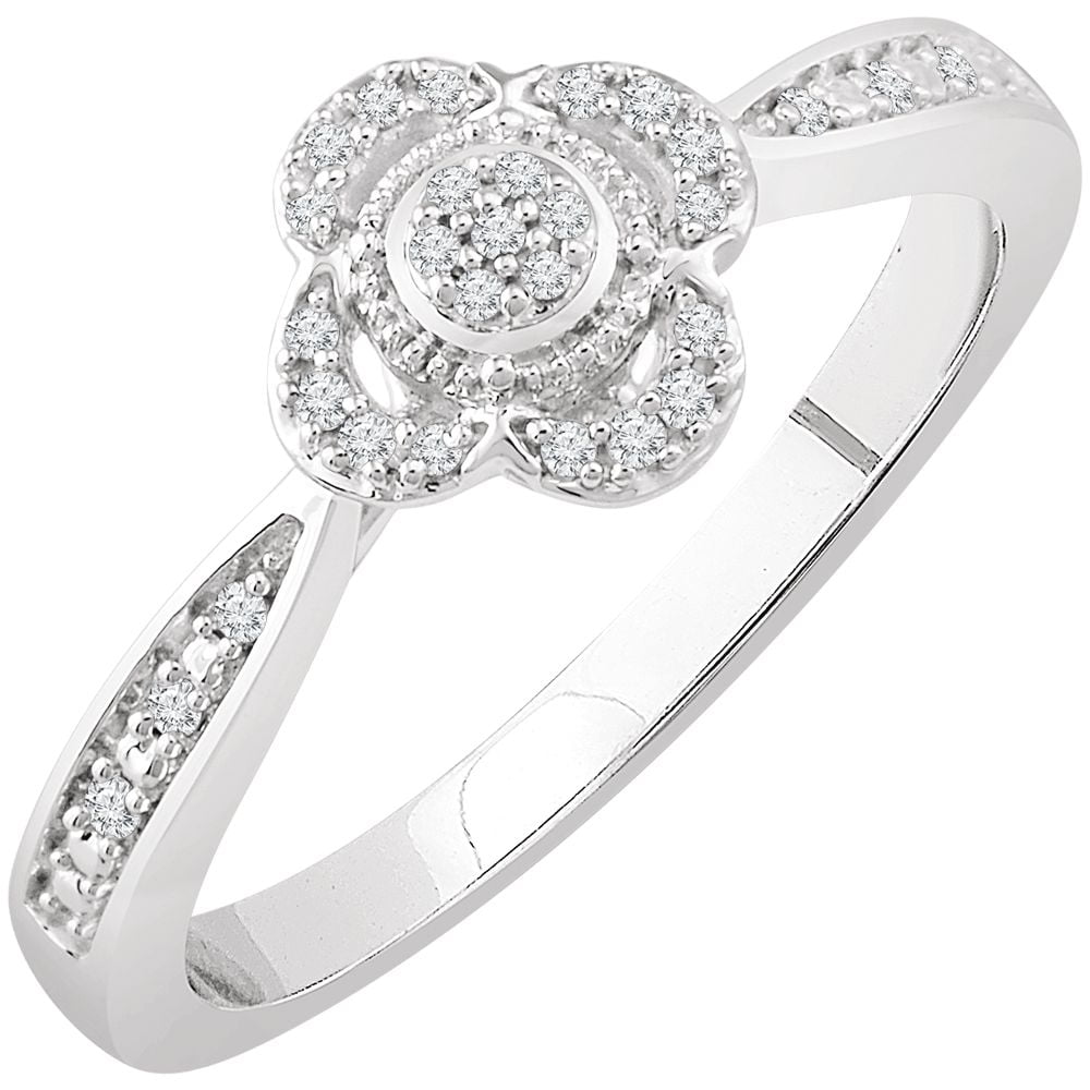 925 Sterling Silver Polished 0.1 Dwt Diamond Infinity inspired Ring Size 6.5 Jewelry Gifts for Women 925 Sterling Silver Polished 0.1 Dwt Diamond Infinity inspired Ring Size 6.5 Jewelry Gifts for Women